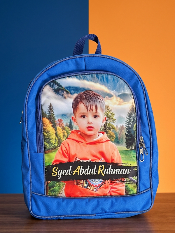 Blue school Bag