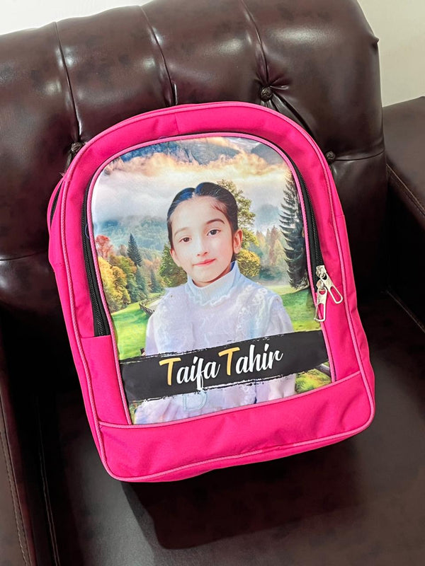 pink small school bag