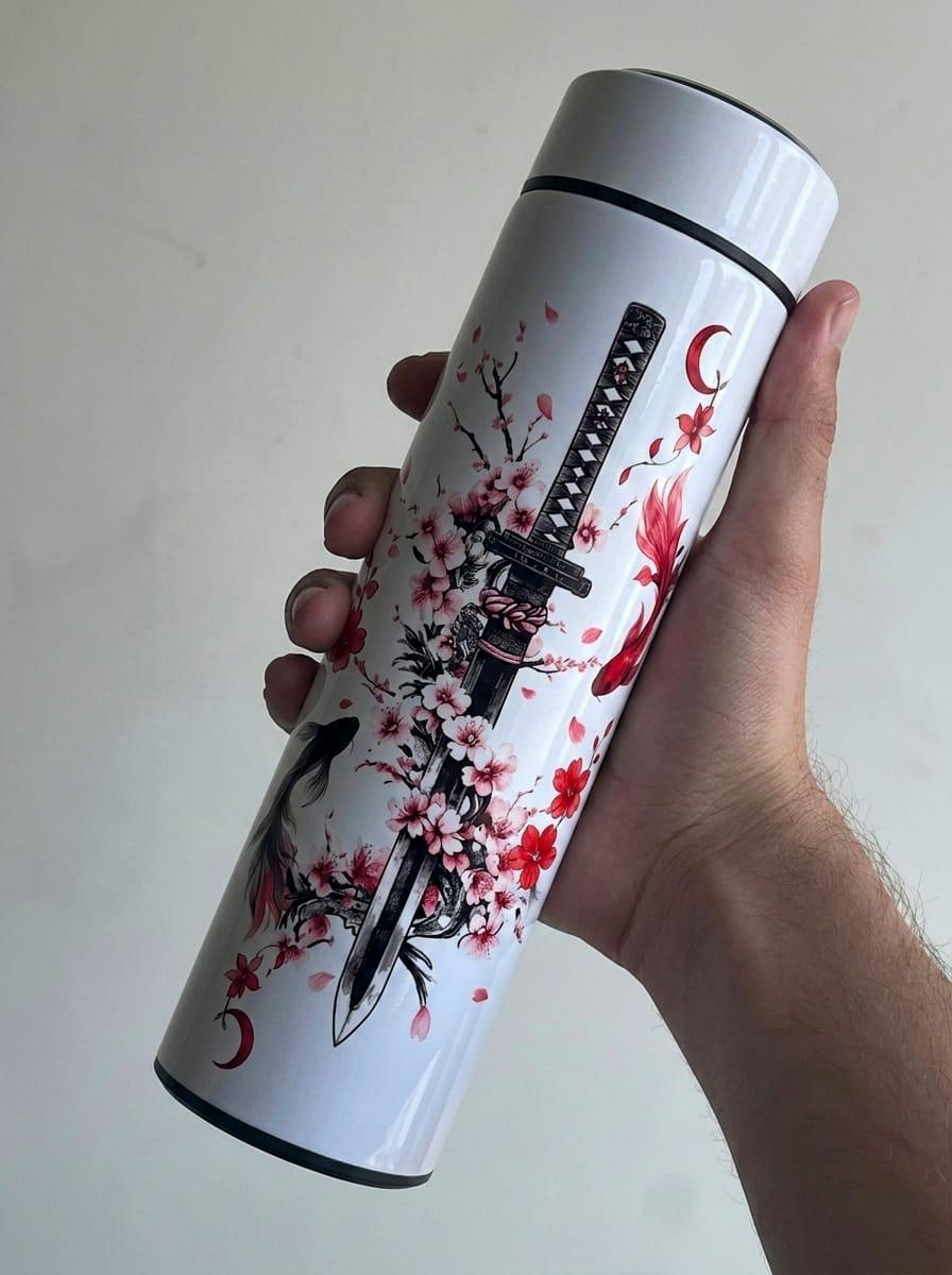 Hilaxy Customize Temperature  Water Bottle