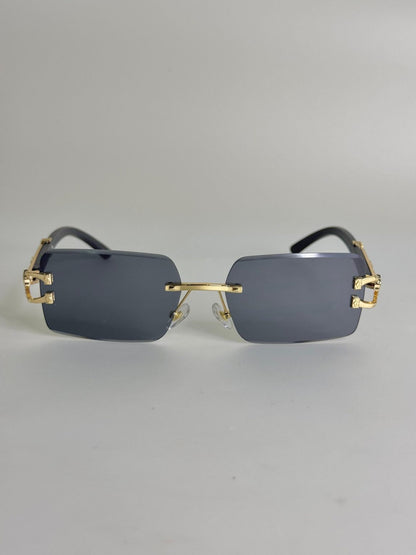 Luxury Rimless Single Bridge Sunglasses