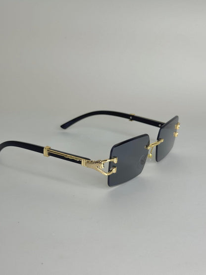 Luxury Rimless Single Bridge Sunglasses