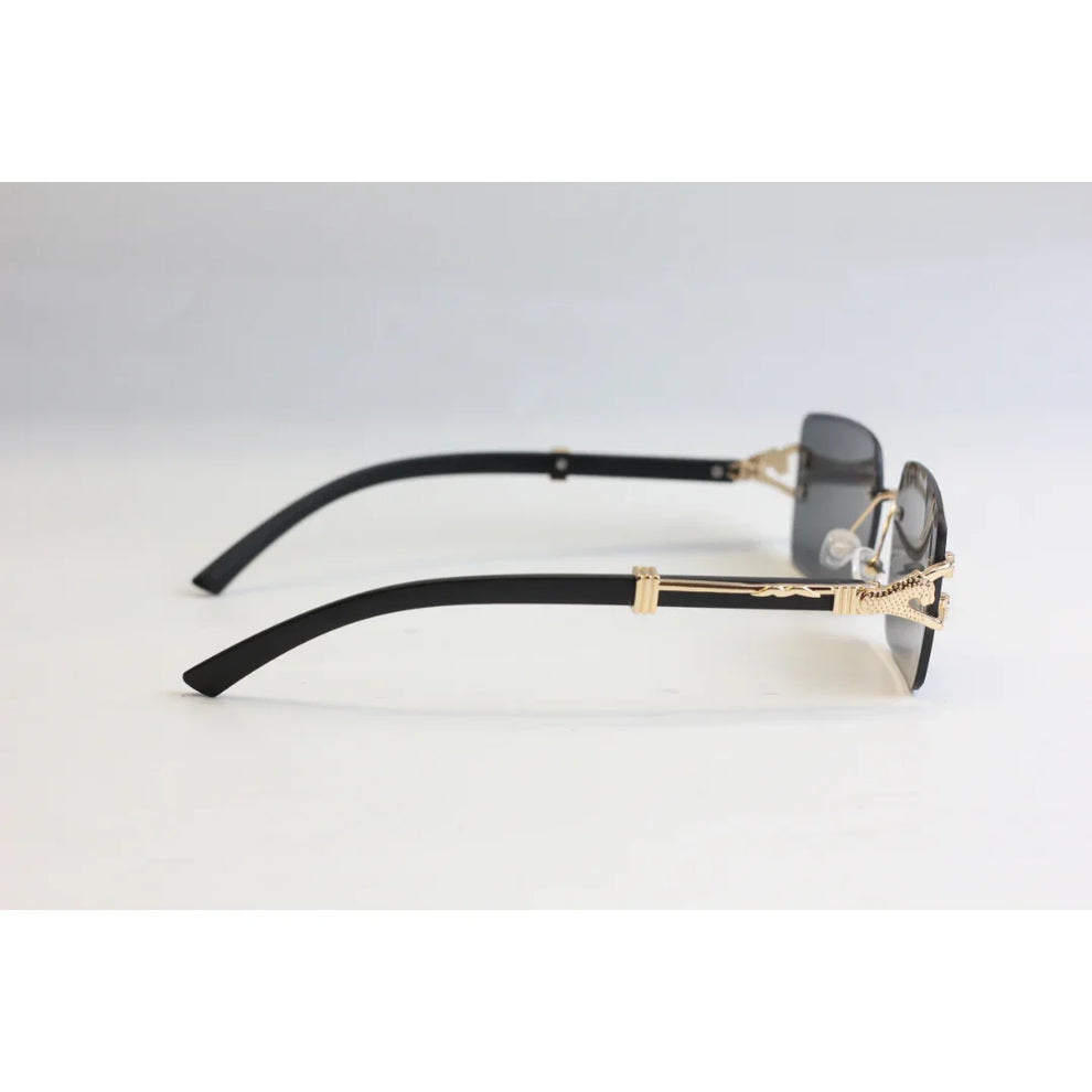 Luxury Rimless Single Bridge Sunglasses