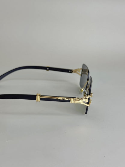 Luxury Rimless Single Bridge Sunglasses