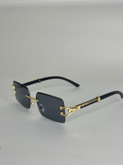 Luxury Rimless Single Bridge Sunglasses